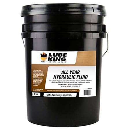 Lube King Lube King LU52AY5P 5 Gallon; All Year Hydraulic Oil 193869